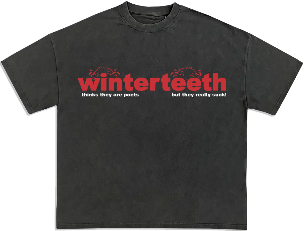 False Poet! Oversized Black